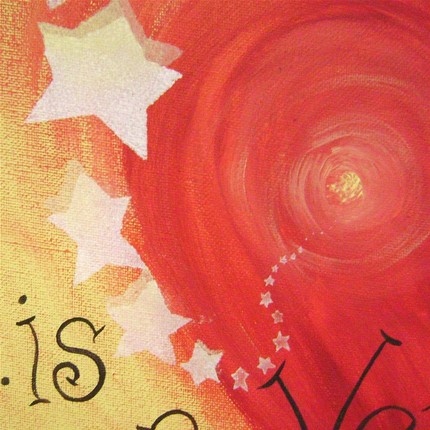 "Love is a Verb" Wall Art by Jane Loedding